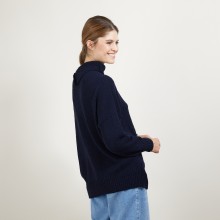 Buttoned high-neck sweater - Garry