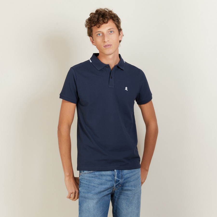 Polo manches courtes en coton piqué - Babelle