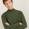 Pull à col montant en cachemire - Balzan 7050 bronze - 83 Kaki