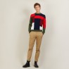 Geometric cashmere sweater - Lima