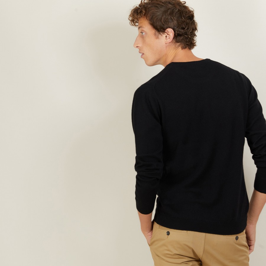 Round-neck cashmere sweater-BENOIT