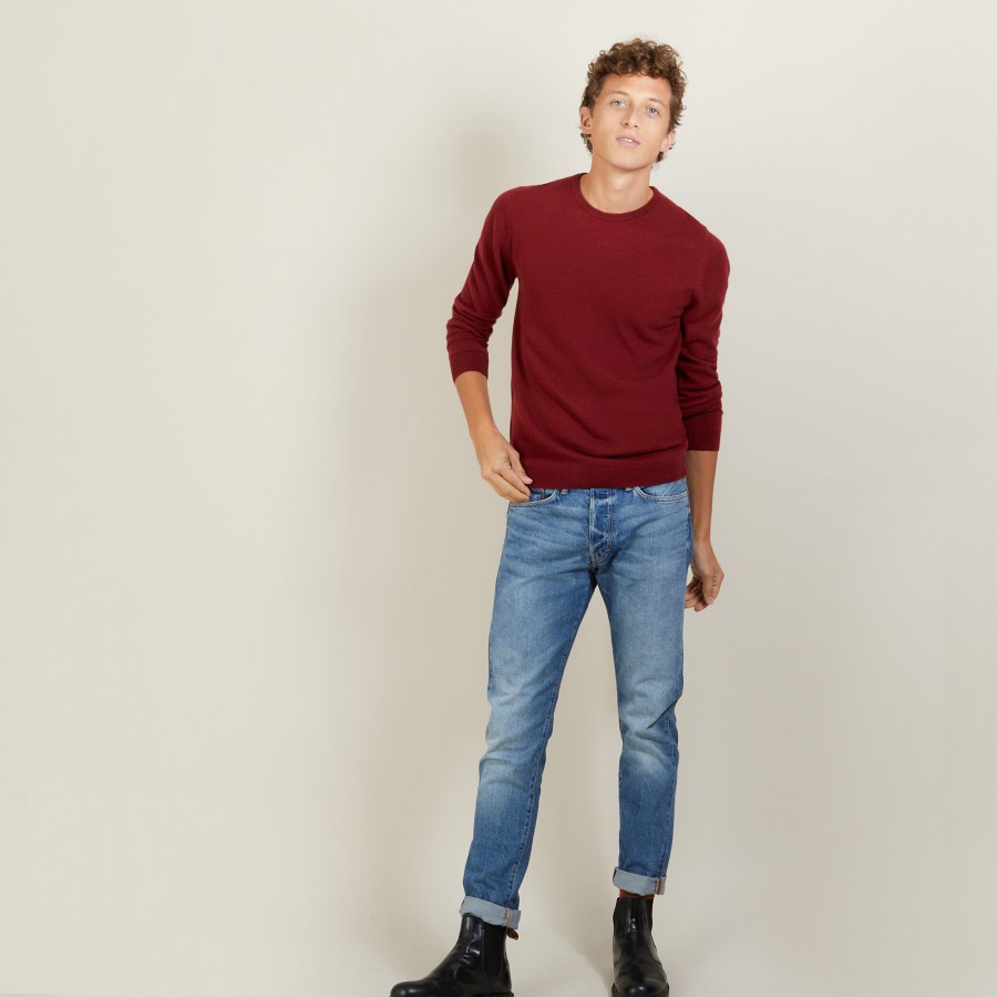 Pull col rond en cachemire - Evain