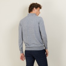 Pull en cachemire col zippé - BLAISE