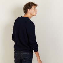 Wool silk raglan sleeves sweater - Bolide