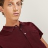 Polo en Fil Lumière à flèches - Billy 4989 bordeaux - 51 Bordeaux