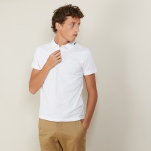 Polo manches courtes en coton piqué - Babel