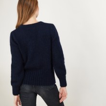 V-neck mohair sweater - Gracy