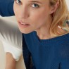 Large chunky knit v-neck sweater - Balata