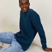 Organic cotton raglan sleeve sweater - Pepino
