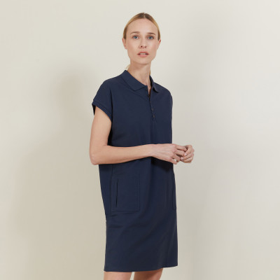 Short-sleeved cotton dress - Angy