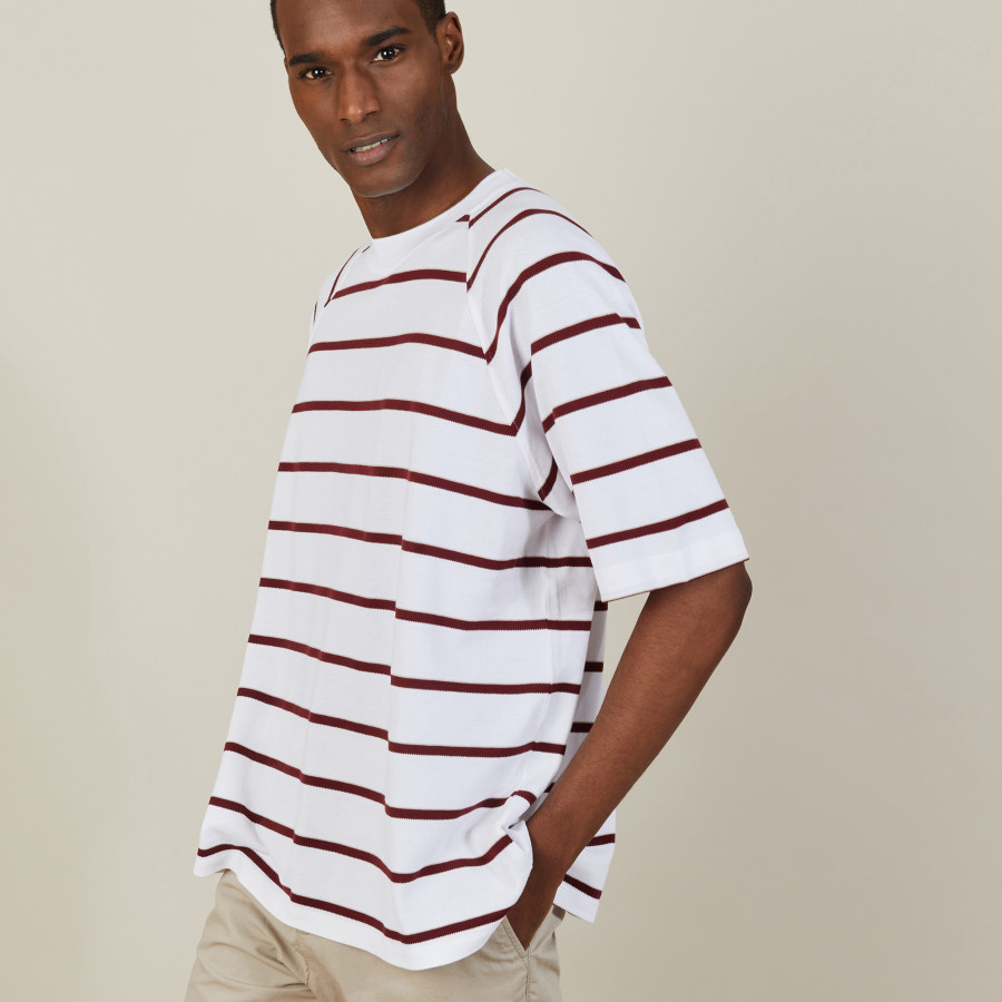 Striped cotton T-shirt - Patrick