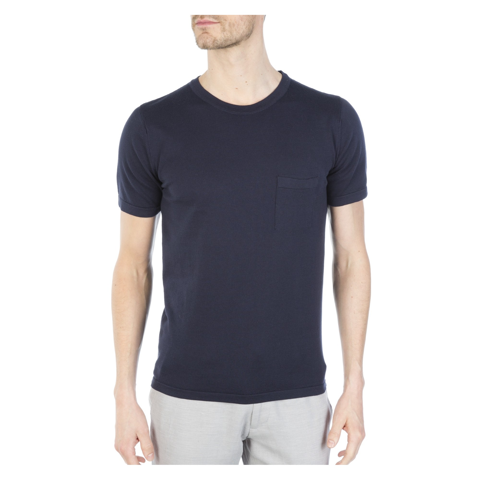 Short sleeve round neck T-shirt Duncan - Maison Montagut