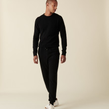 Jogger à poches en cachemire - Barry 7410 noir - 01 Noir