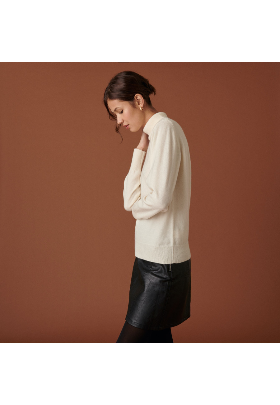 Cashmere turtleneck sweater - Anabelle