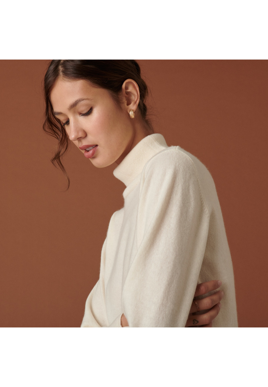 Cashmere turtleneck sweater - Anabelle