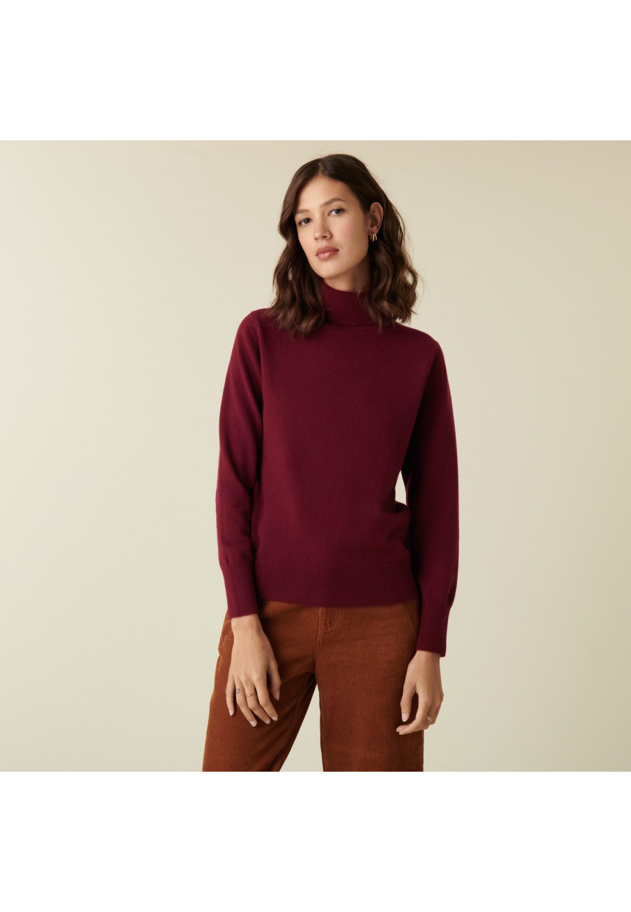 Cashmere turtleneck sweater - Anabelle