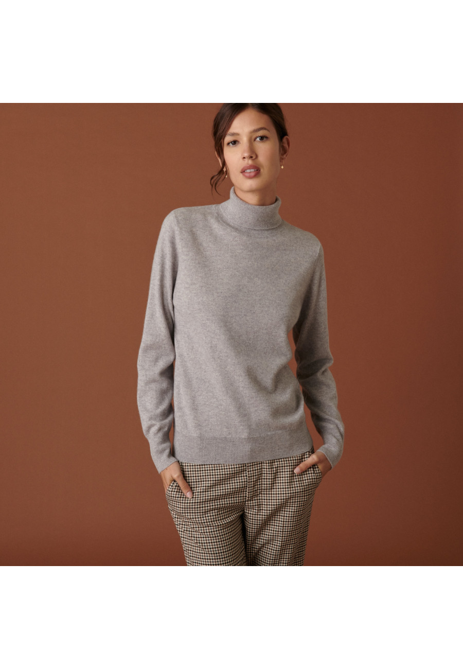 Pull col roulé en cachemire - Anabelle
