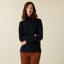 3-ply cashmere turtleneck sweater - Adena