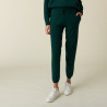 Pantalon à poches en cachemire - Adia 7441 fougère - 21 Vert foncé
