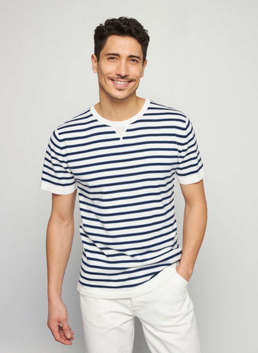 Organic cotton striped T-shirt - Rime
