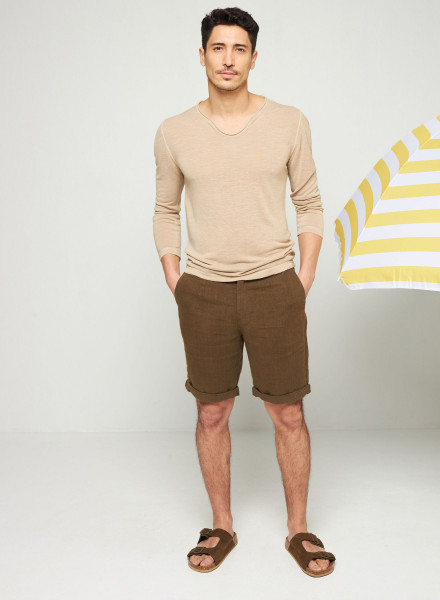 Short casual en lin - Rodez