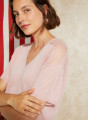 T-shirt à manches courtes effet irrisé - Stan 7682 blush - 24 Rose clair