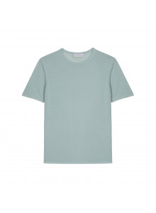 Slub linen round neck T-shirt - Renaud