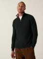 Pull col camionneur en cachemire - Emile 7566 sable/ecru - 13 Beige moyen