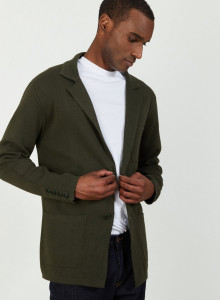 Cotton blazer with pockets - Bacari