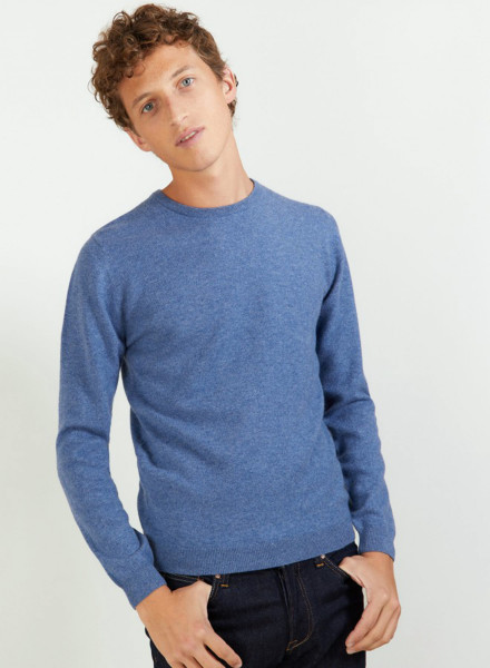 Round-neck cashmere sweater - Benoit