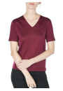 Woamn V collar tshirt Fil Lumière Débora