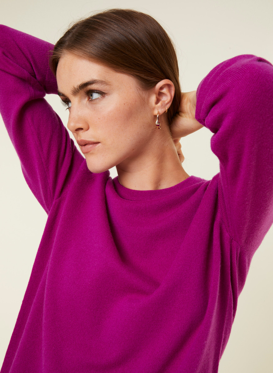 Cashmere round neck sweater - Abeline