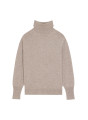 Pull col roulé en cachemire - Anabelle 7841 saphir - 06 Bleu moyen
