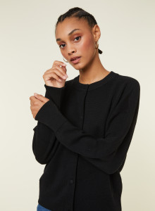 Buttoned jacket with pockets in merino wool - Gaspard