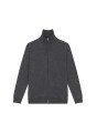 Gilet zippé avec logo en laine mérinos - Estian 7870 ecureuil - 92 Rouille