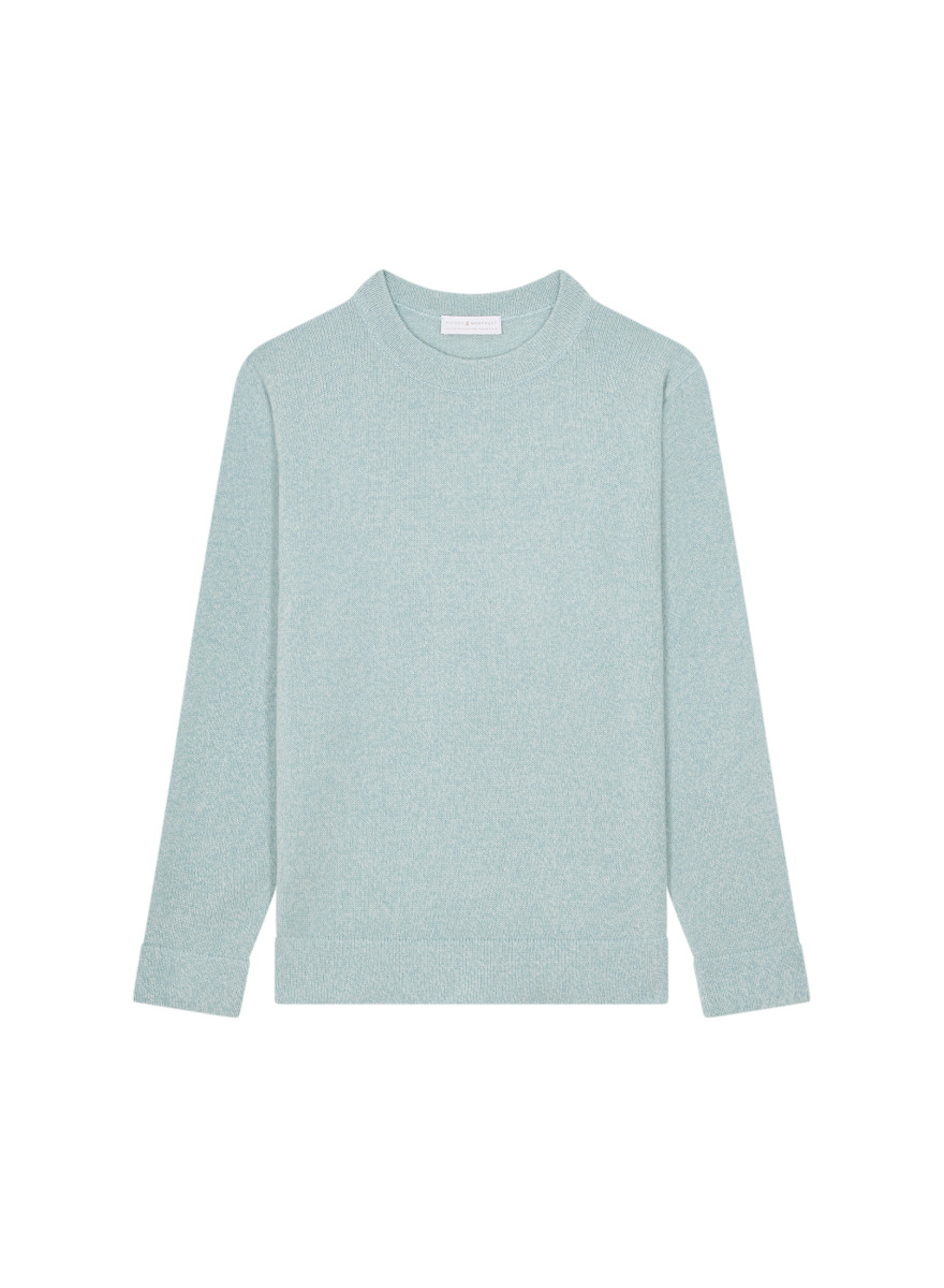 Wool and cashmere round neck sweater - Fado