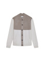 4-ply cashmere buttoned jacket with pockets - Farell