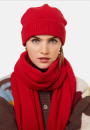 Unisex beanie in recycled cashmere and wool - Gad