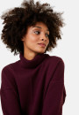 Turtleneck sweater with cashmere slits - Adena