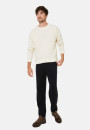 Pull col rond en laine et cachemire - Fado