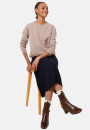 Pull col rond en cachemire - Abeline
