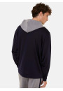 Hoodie à capuche avec poches en Fil lumière et laine mérinos - Flavien