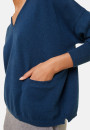 Pull court en cachemire avec poche - Balba