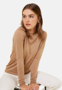 Pull col rond en laine mérinos - Asena