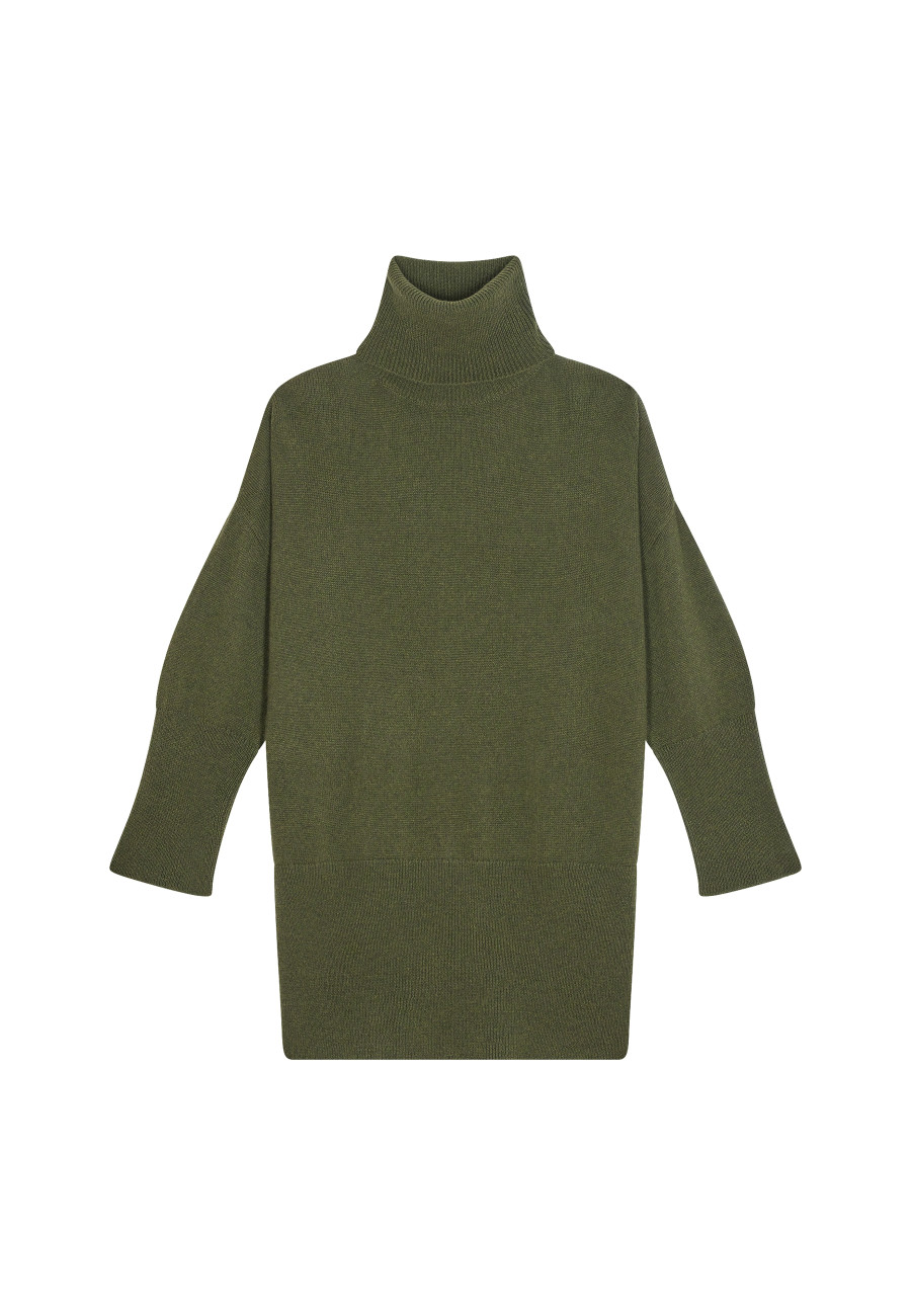 Long loose sweater in wool and cashmere - Galicia