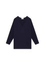 Pull manches chauve-souris en laine mérinos - Boxe 7850 foret - 83 Kaki