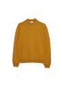  	Pull col montant en cachemire - Esteban 7860 soleil - 89 Moutarde