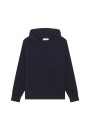 Hoodie à capuche avec poches en laine et cachemire - Fabio 7811 volute - 09 Gris moyen