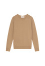 Pull col rond en laine mérinos - Asena 7850 foret - 83 Kaki