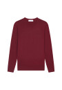 Pull col rond en laine mérinos - Asena 7850 foret - 83 Kaki